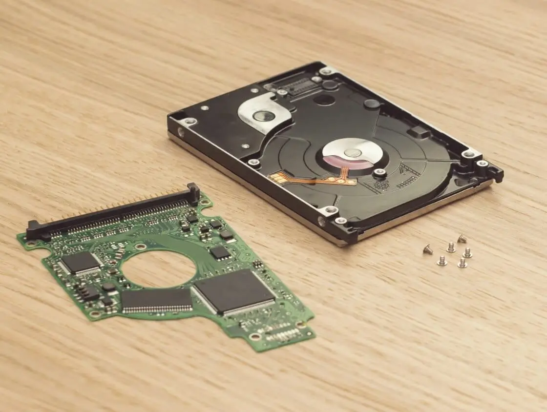 corrupted laptop drive