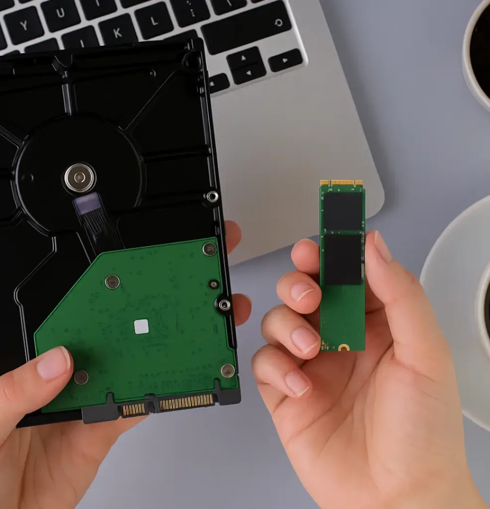 Professional hard drive recovery service in Kochi for dead, damaged, or corrupted drives