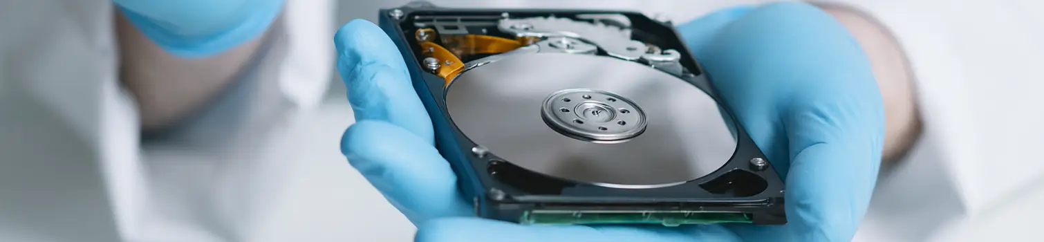 Professional hard drive data recovery service for damaged and corrupted drives